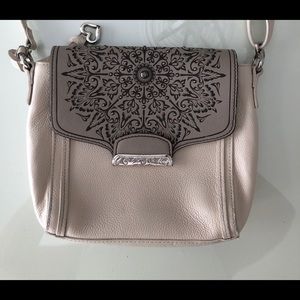 Brighton Baker Snappy Messenger snap flap purse.